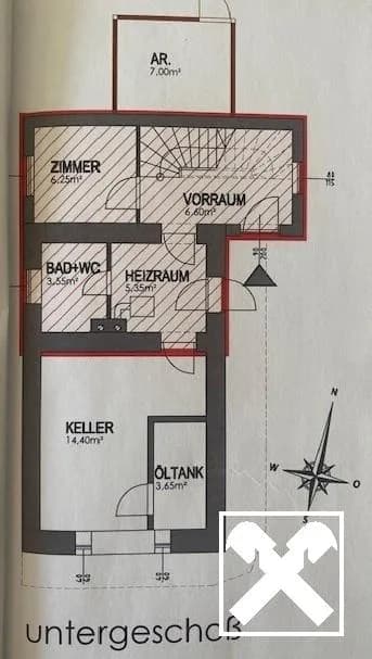 2-Zimmer-Haus mieten in Neunkirchen – 64,05 m², € 900 – Bild 12 von 12