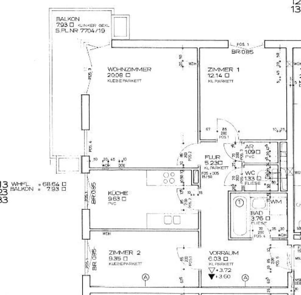 3-Zimmer-Wohnung kaufen in Salzburg Stadt – 68,64 m², € 370.000 – Bild 11 von 11