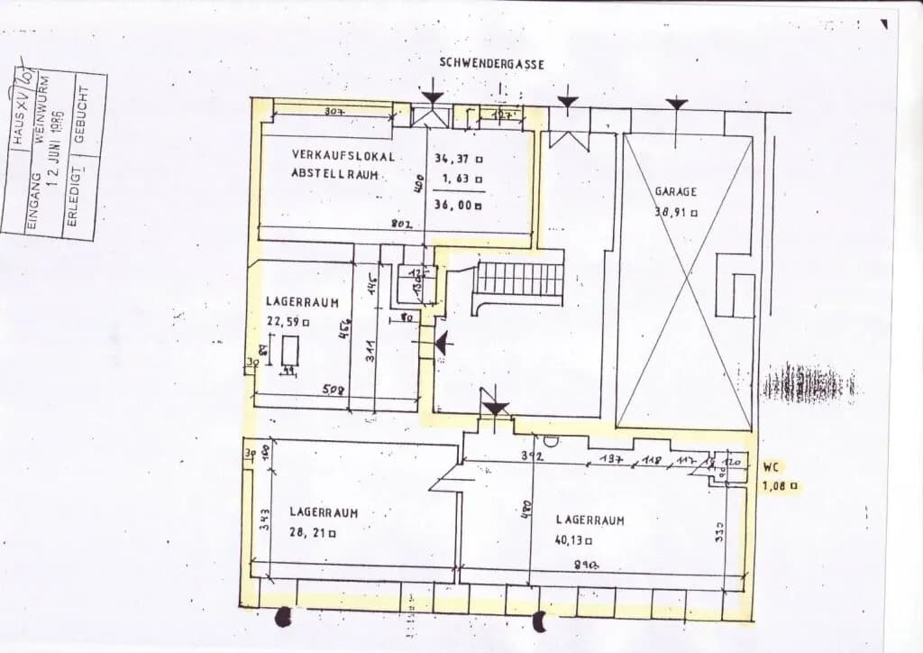 3-Zimmer-Gewerbeimmobilie mieten in Wien – 128 m², € 897 – Bild 13 von 13