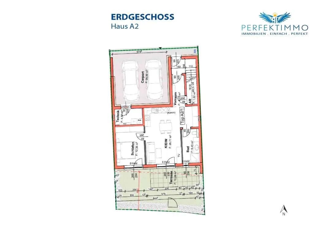 2-Zimmer-Wohnung kaufen in Reutte – 51,17 m², € 360.500 – Bild 7 von 7