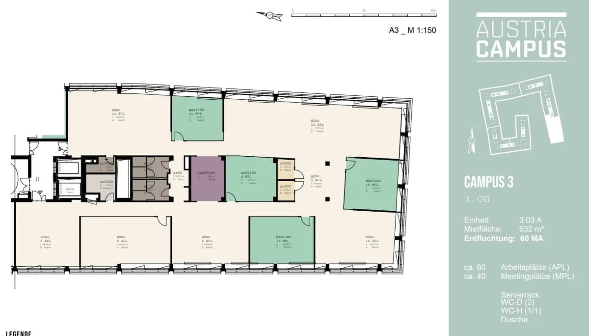Gewerbeimmobilie mieten in Wien – 632 m², € 19 – Bild 7 von 8