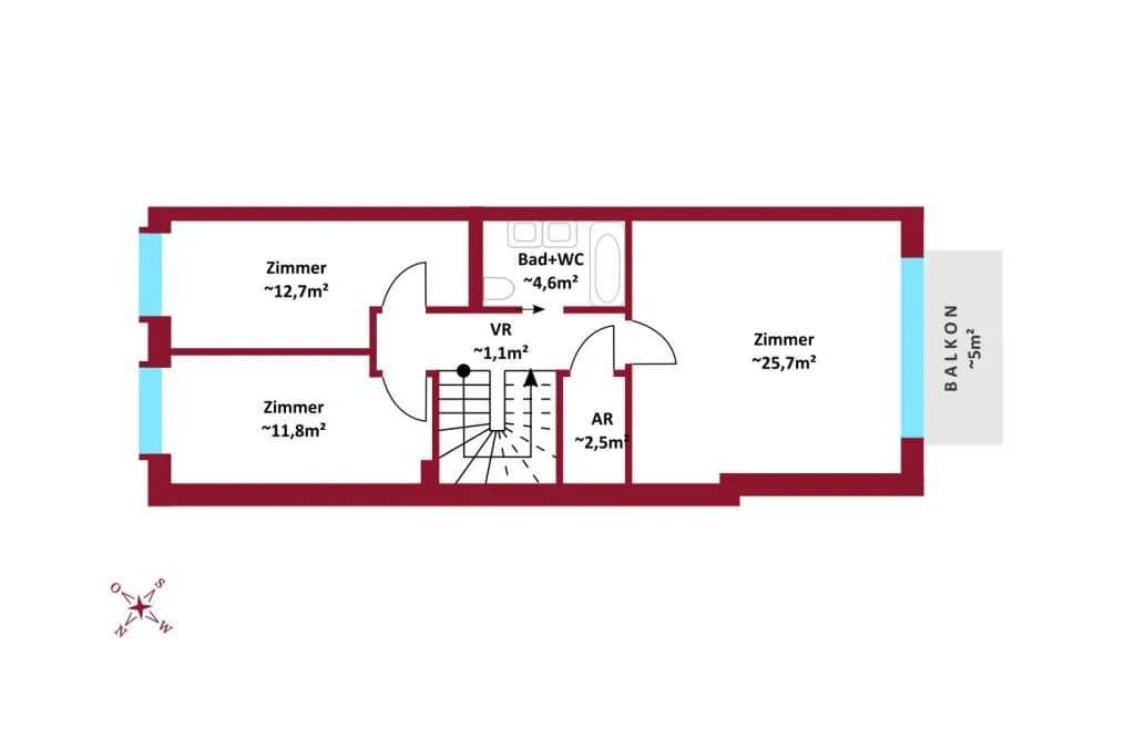 5-Zimmer-Immobilie kaufen in Wien – 140,15 m², € 749.000 – Bild 7 von 8