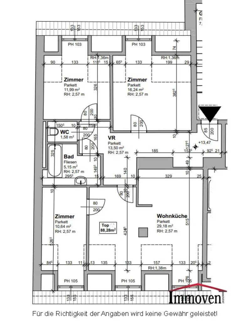 4-Zimmer-Wohnung kaufen in Graz – 88 m², € 346.000 – Bild 18 von 18