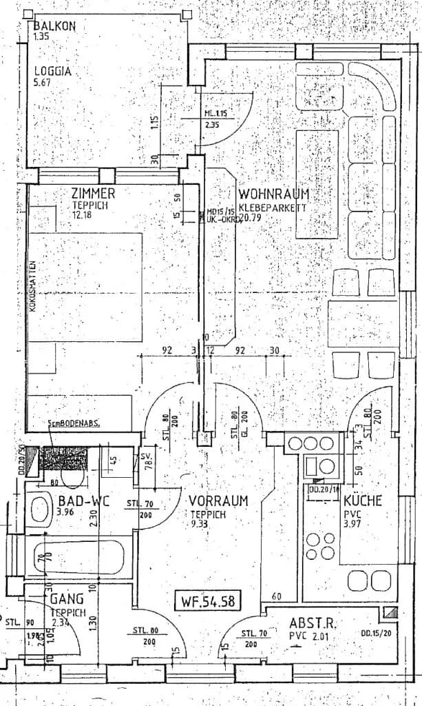2-Zimmer-Wohnung mieten in Hallein – 54,58 m², € 833 – Bild 11 von 11