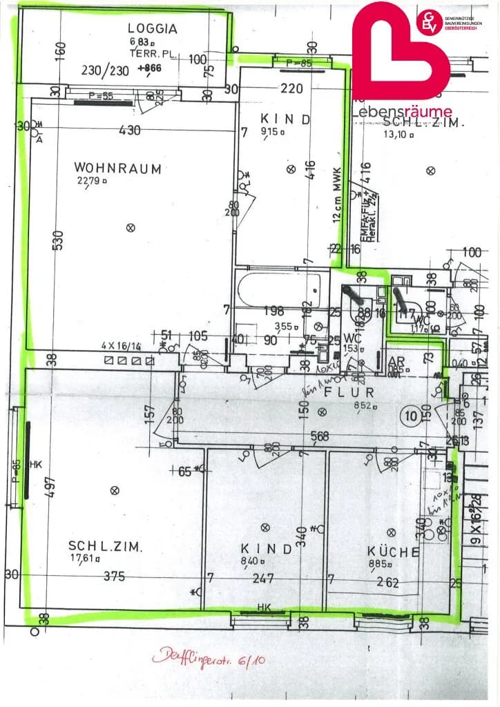 4-Zimmer-Wohnung mieten in Freistadt – 88,08 m², € 834 – Bild 8 von 8