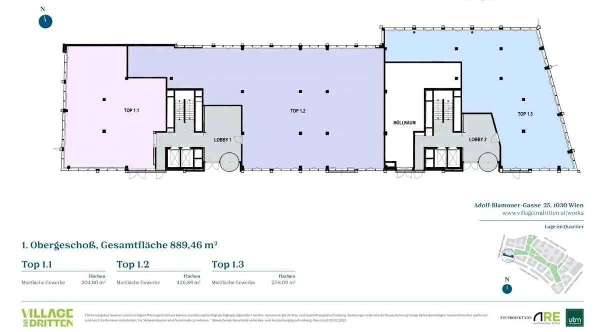 Gewerbeimmobilie mieten in Wien – 3 740 m², € 18 – Bild 12 von 17