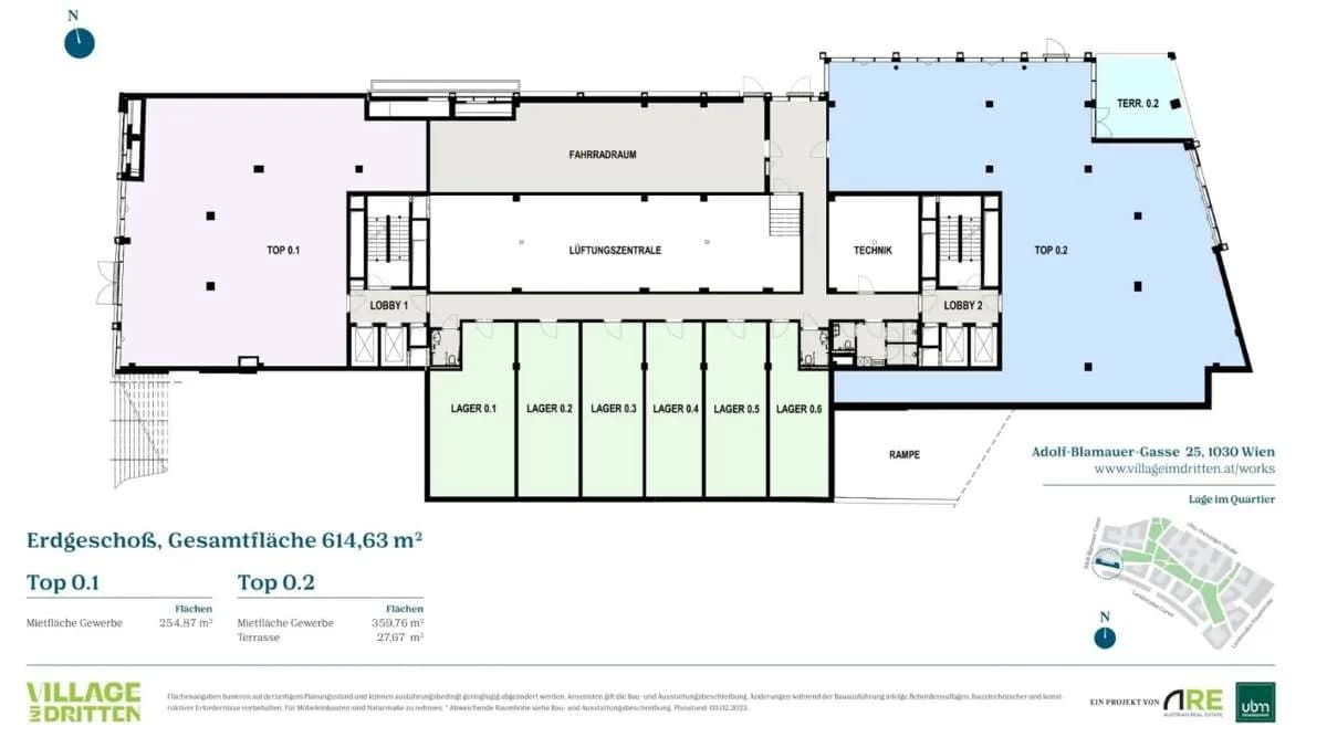 Gewerbeimmobilie mieten in Wien – 2 820 m², € 18 – Bild 11 von 17