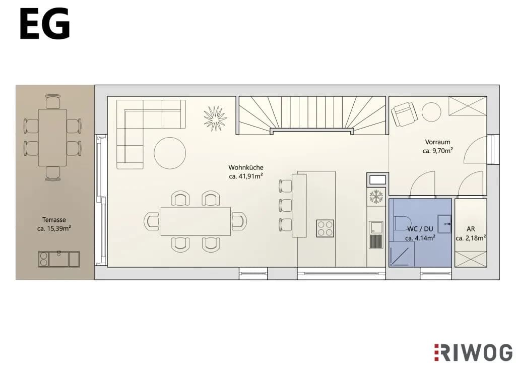 6-Zimmer-Haus kaufen in Wien – 139,46 m², € 849.000 – Bild 8 von 11