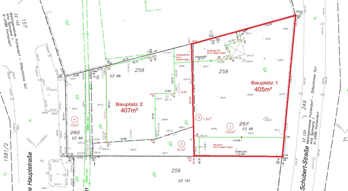Grundstück kaufen in Baden – 405 m², € 150.000 – Bild 6 von 6