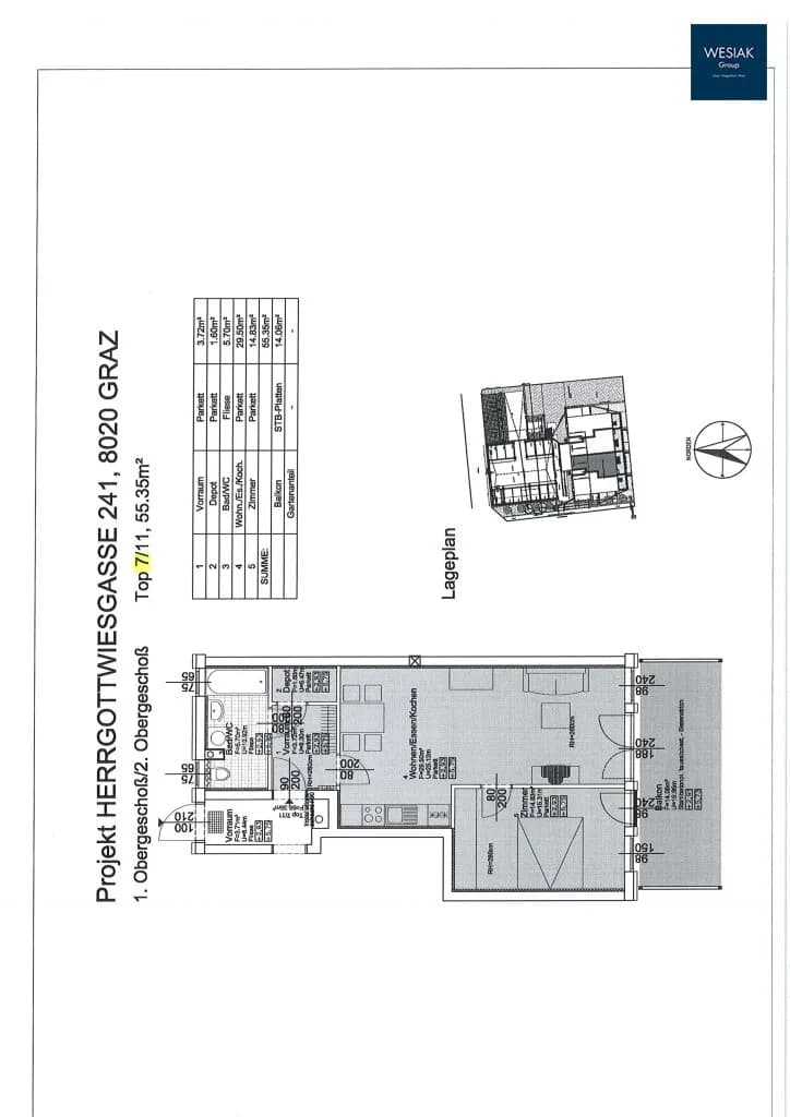 2-Zimmer-Wohnung kaufen in Graz – 55 m², € 170.000 – Bild 26 von 26