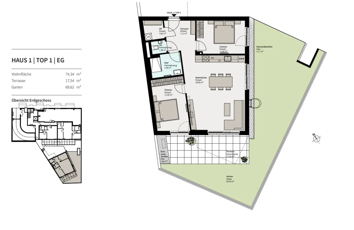 3-Zimmer-Wohnung kaufen in Wien – 75,79 m², € 468.000 – Bild 17 von 21