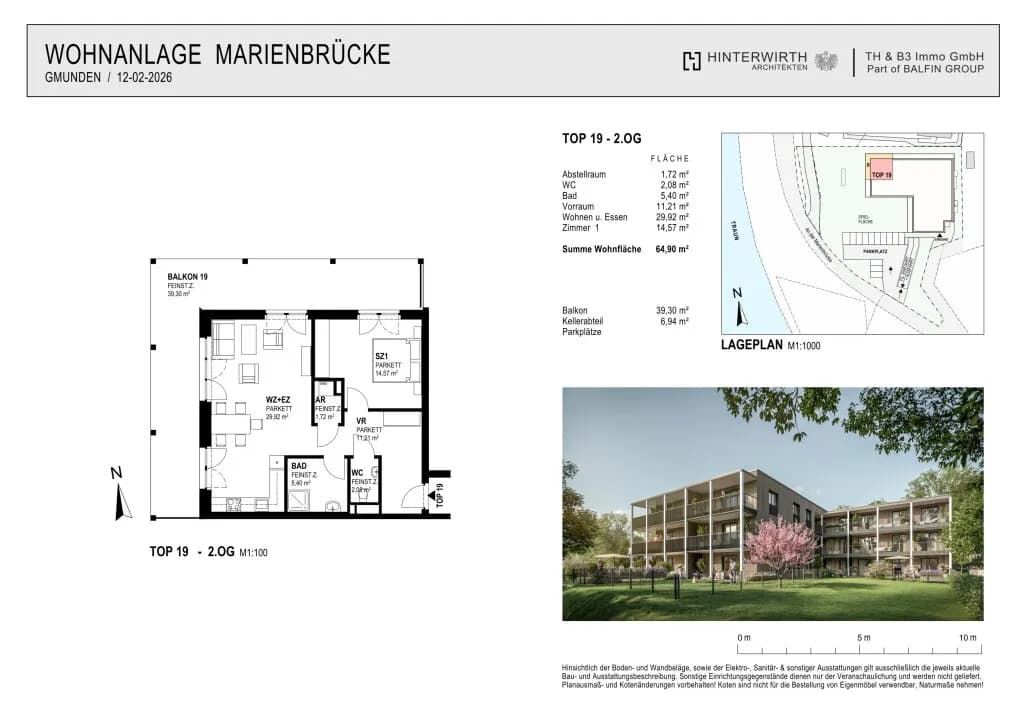 2-Zimmer-Wohnung kaufen in Gmunden – 64,9 m², € 599.000 – Bild 11 von 11
