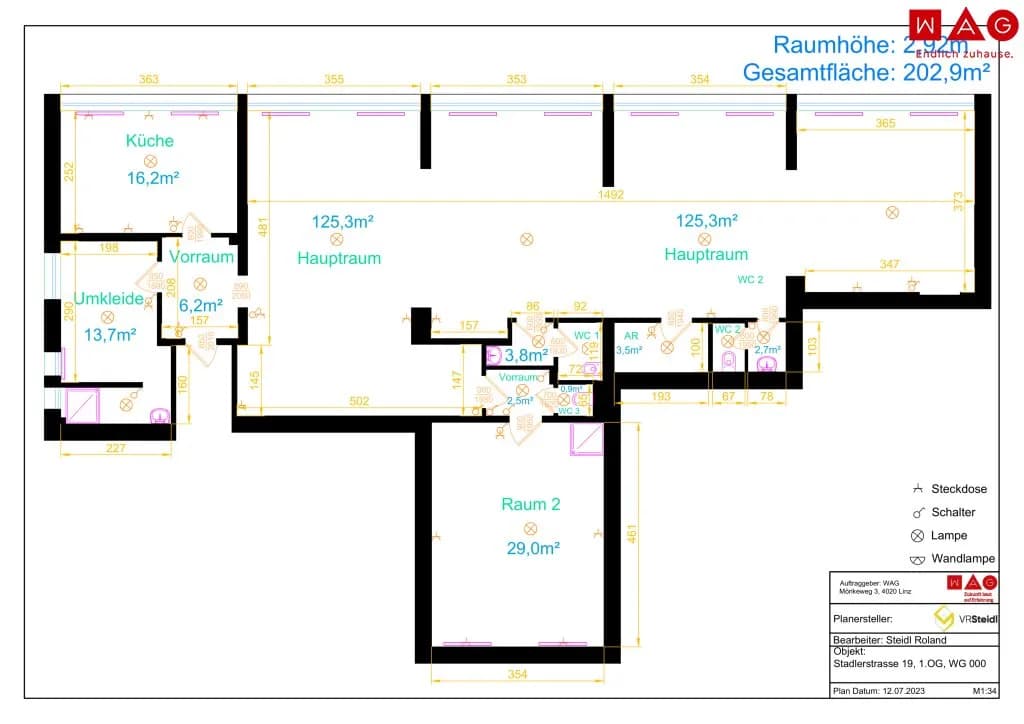3-Zimmer-Gewerbeimmobilie mieten in Linz – 100 m², € 1.344 – Bild 22 von 22