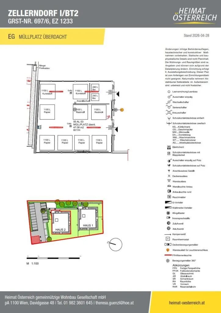 2-Zimmer-Wohnung mieten in Hollabrunn – 60,59 m², € 806 – Bild 9 von 10