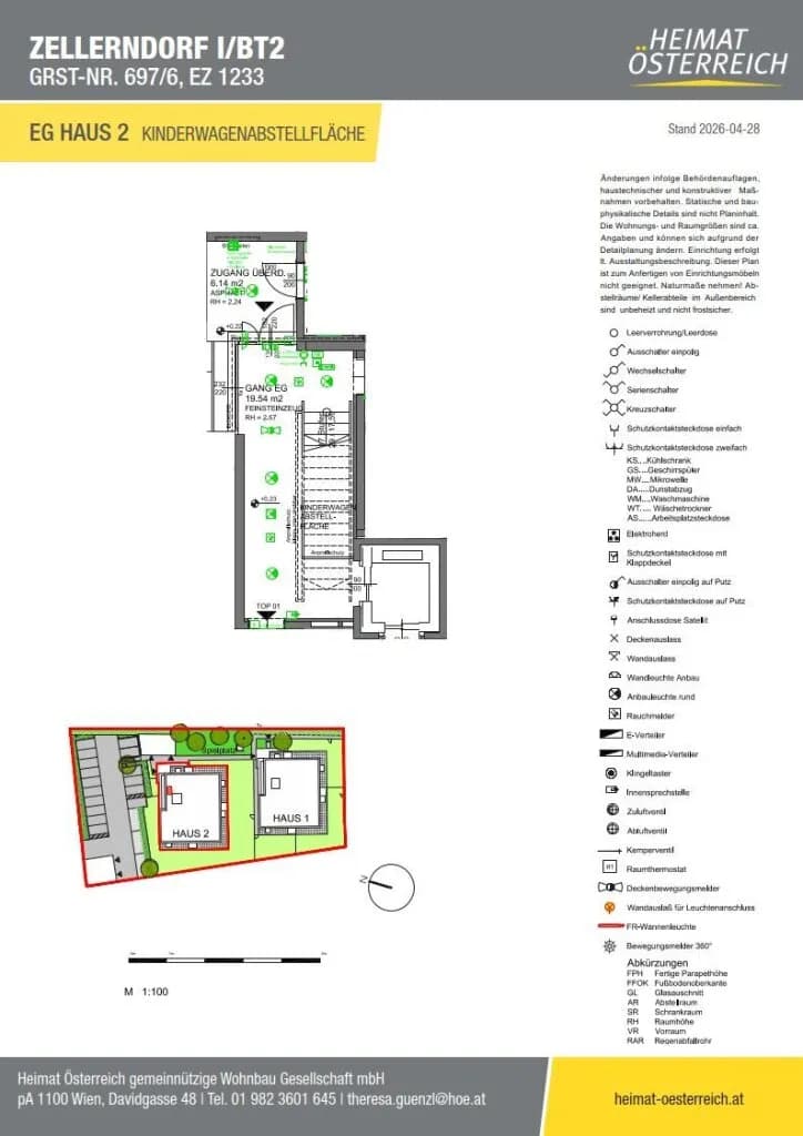 3-Zimmer-Wohnung mieten in Hollabrunn – 63,21 m², € 841 – Bild 8 von 10
