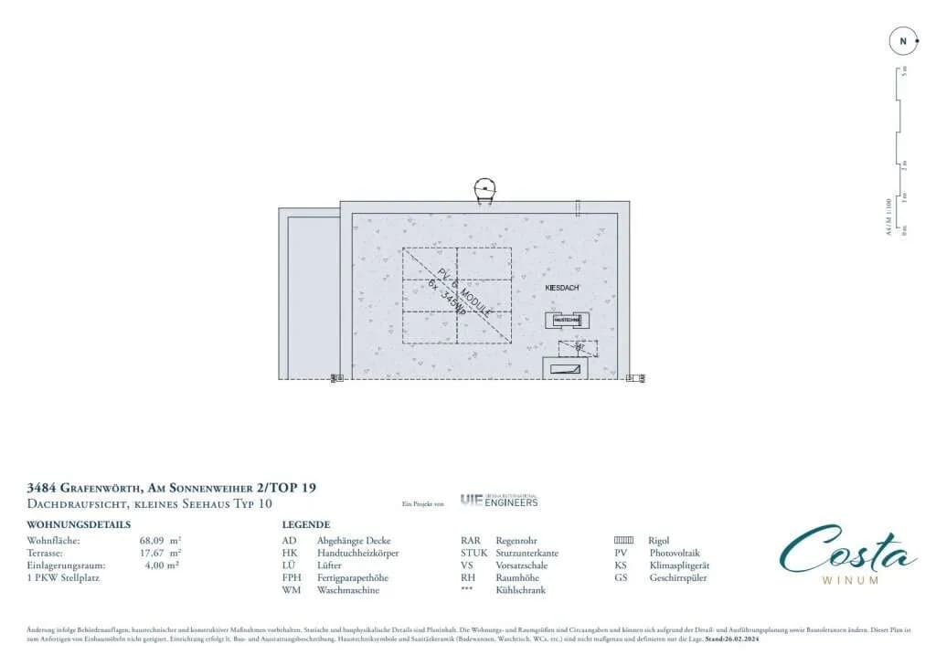 3-Zimmer-Haus kaufen in Tulln – 68,11 m², € 343.000 – Bild 23 von 25