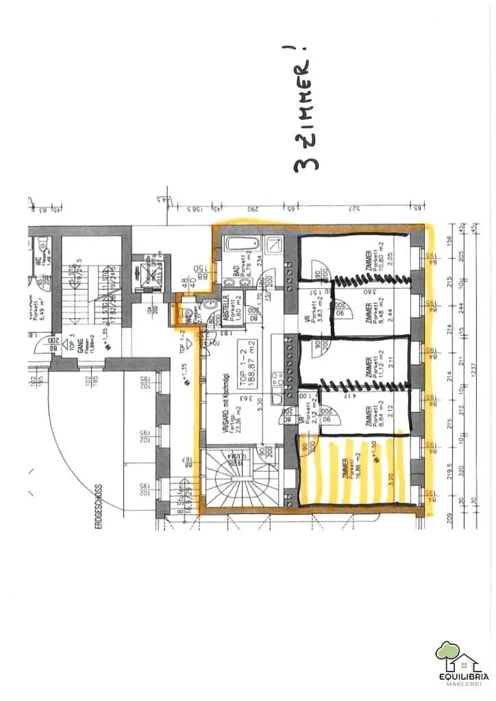 4-Zimmer-Immobilie mieten in Wien – 189 m², € 2.237 – Bild 26 von 26