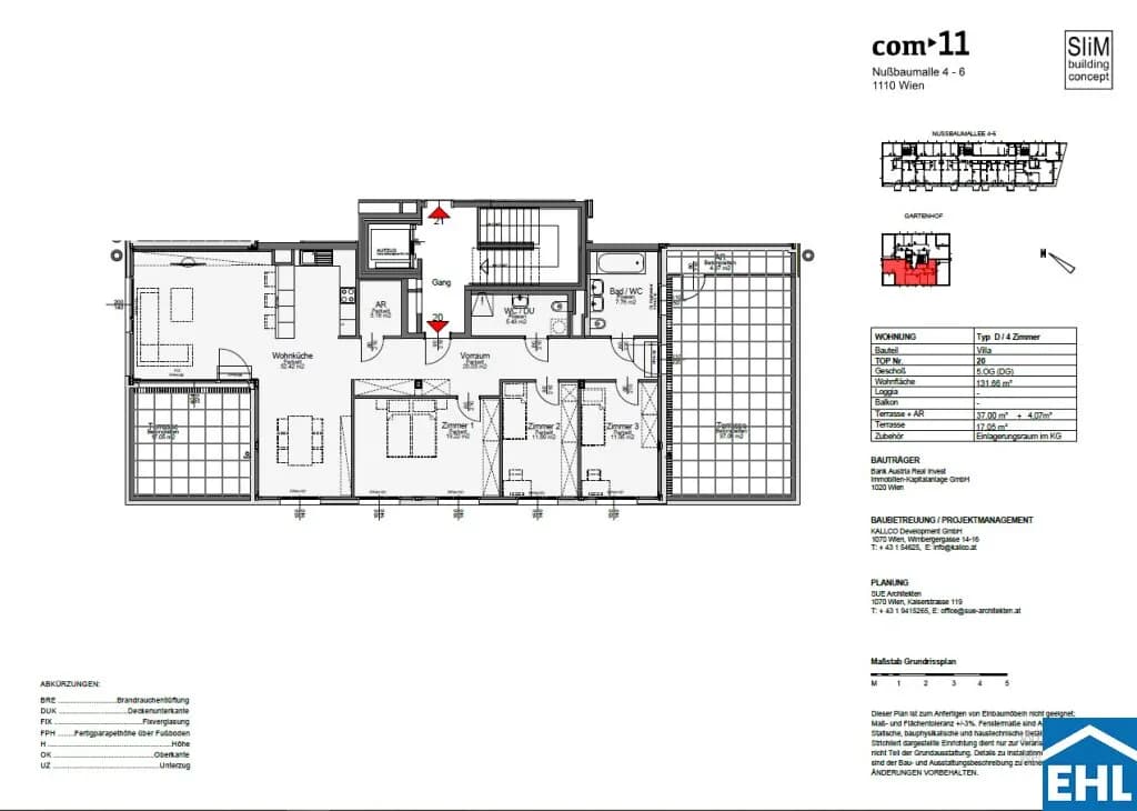 4-Zimmer-Wohnung mieten in Wien – 131,66 m², € 2.873 – Bild 14 von 14