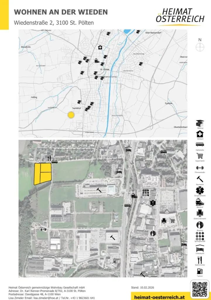 3-Zimmer-Wohnung mieten in Sankt Pölten – 71,38 m², € 902 – Bild 11 von 12
