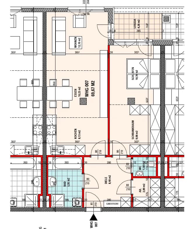 2-Zimmer-Wohnung mieten in Graz – 69,67 m², € 882 – Bild 15 von 15