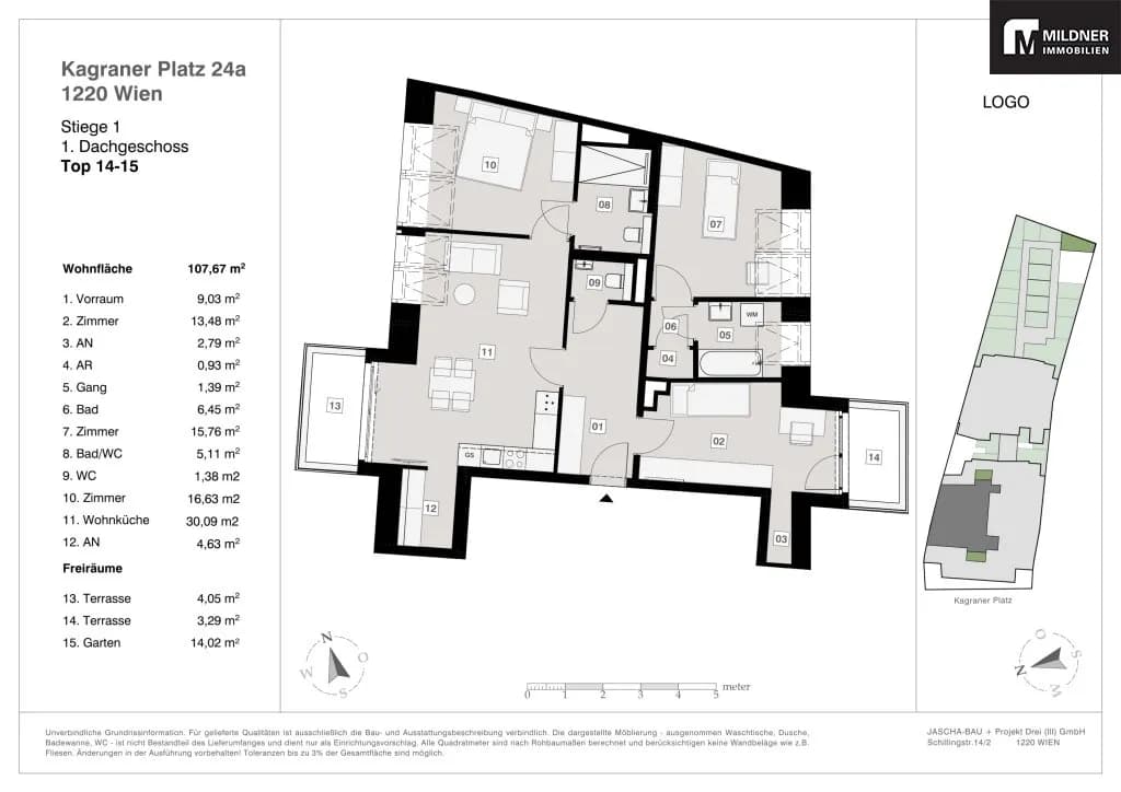 4-Zimmer-Wohnung kaufen in Wien – 107,67 m², € 845.565 – Bild 12 von 12