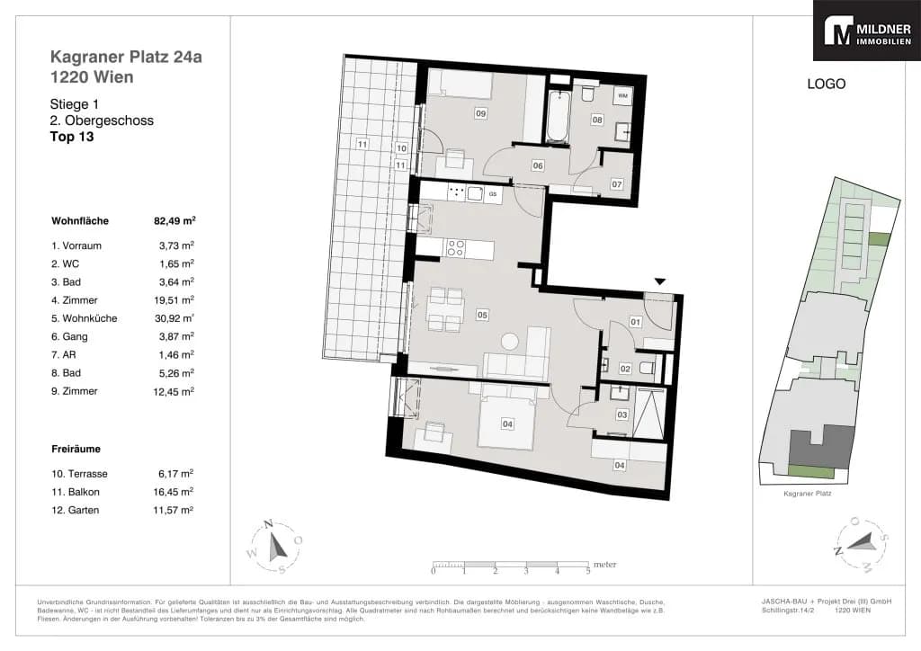 3-Zimmer-Wohnung kaufen in Wien – 82,49 m², € 674.194 – Bild 12 von 12