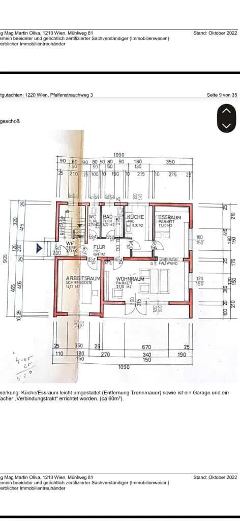 5-Zimmer-Haus kaufen in Wien – 147,02 m², € 799.000 – Bild 31 von 33