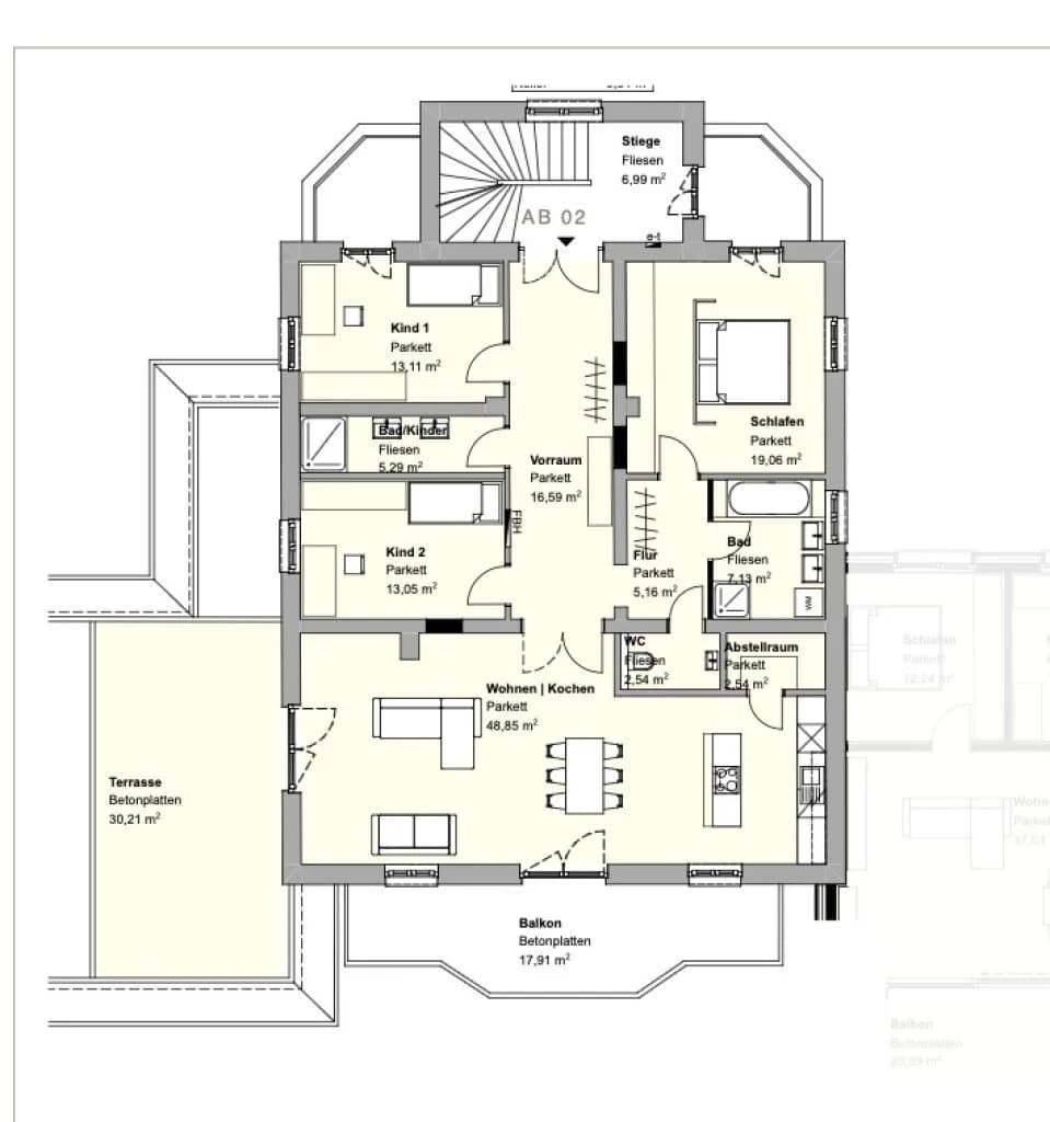 4-Zimmer-Wohnung kaufen in Gmunden – 133,32 m², € 516.746
