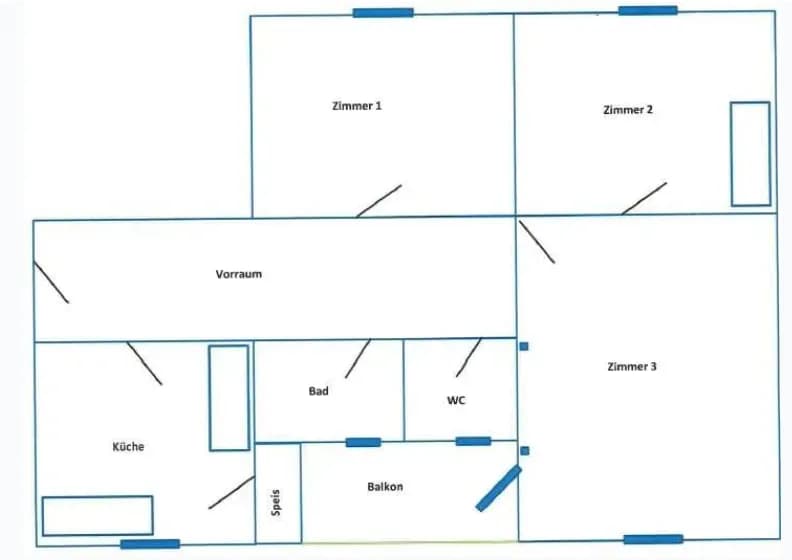 3-Zimmer-Wohnung kaufen in Graz – 75 m², € 212.000 – Bild 3 von 12