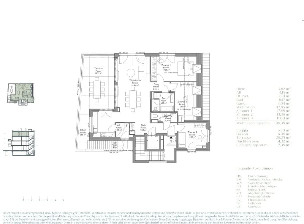 4-Zimmer-Wohnung kaufen in Wien – 108,38 m², € 1.280.000 – Bild 14 von 15
