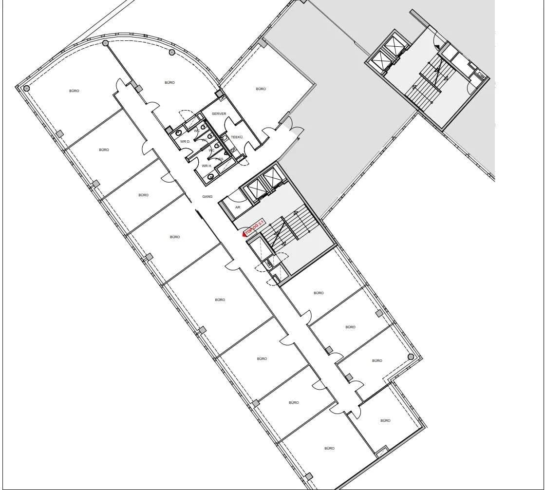 15-Zimmer-Gewerbeimmobilie mieten in Wien – 690 m², € 12.623 – Bild 7 von 8