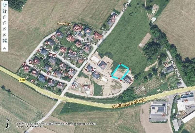 Grundstück kaufen in Rohrbach – 1 144 m², € 41.967