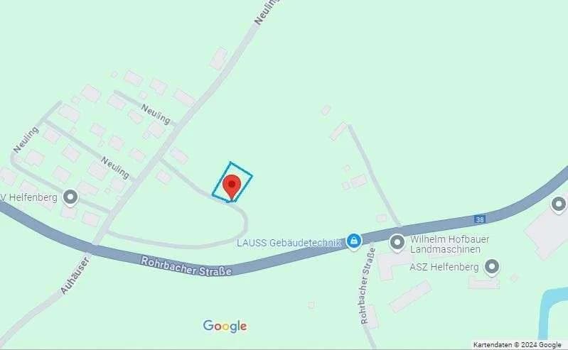 Grundstück kaufen in Rohrbach – 1 144 m², € 41.967 – Bild 2 von 3