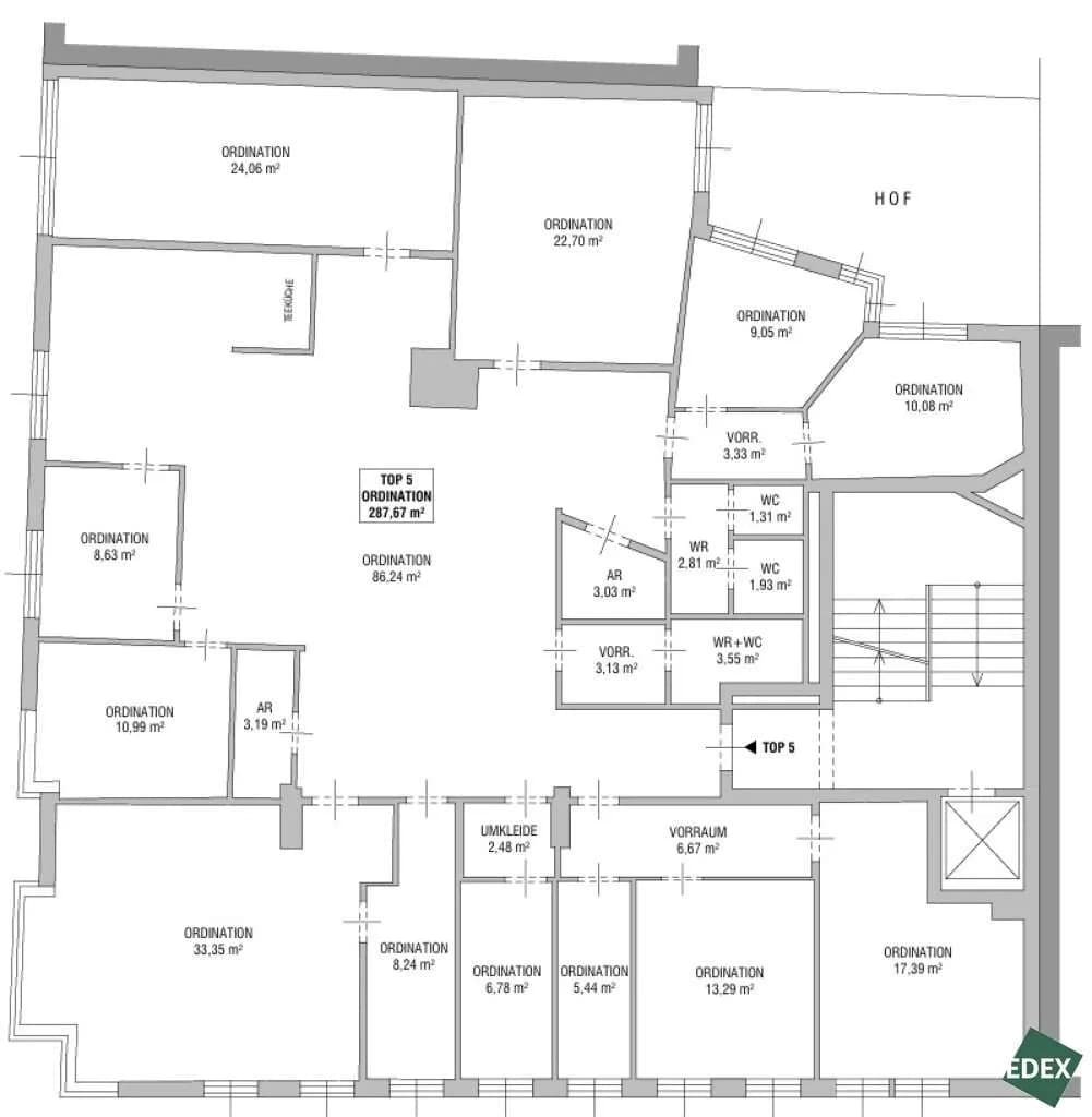 Gewerbeimmobilie mieten in Wien – 288 m², € 3.990 – Bild 22 von 22