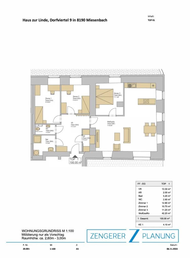 4-Zimmer-Wohnung mieten in Weiz – 109 m², € 879 – Bild 23 von 23