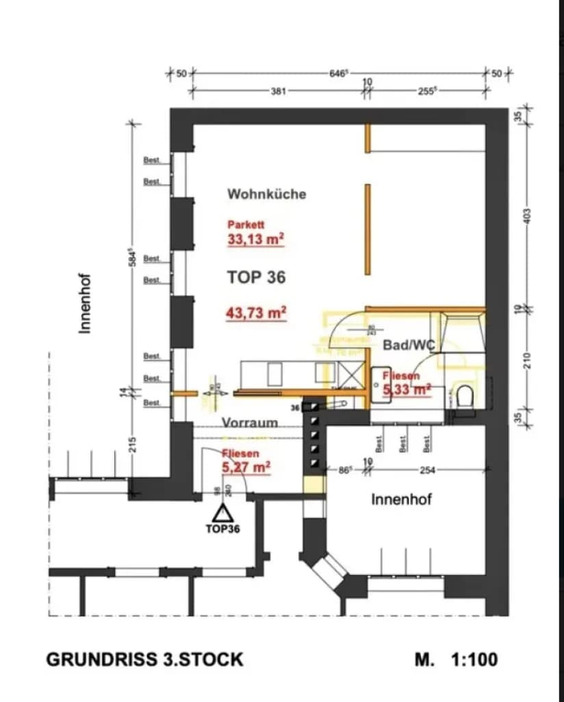 Wohnung kaufen in Wien – 43 m², € 349.000 – Bild 15 von 16