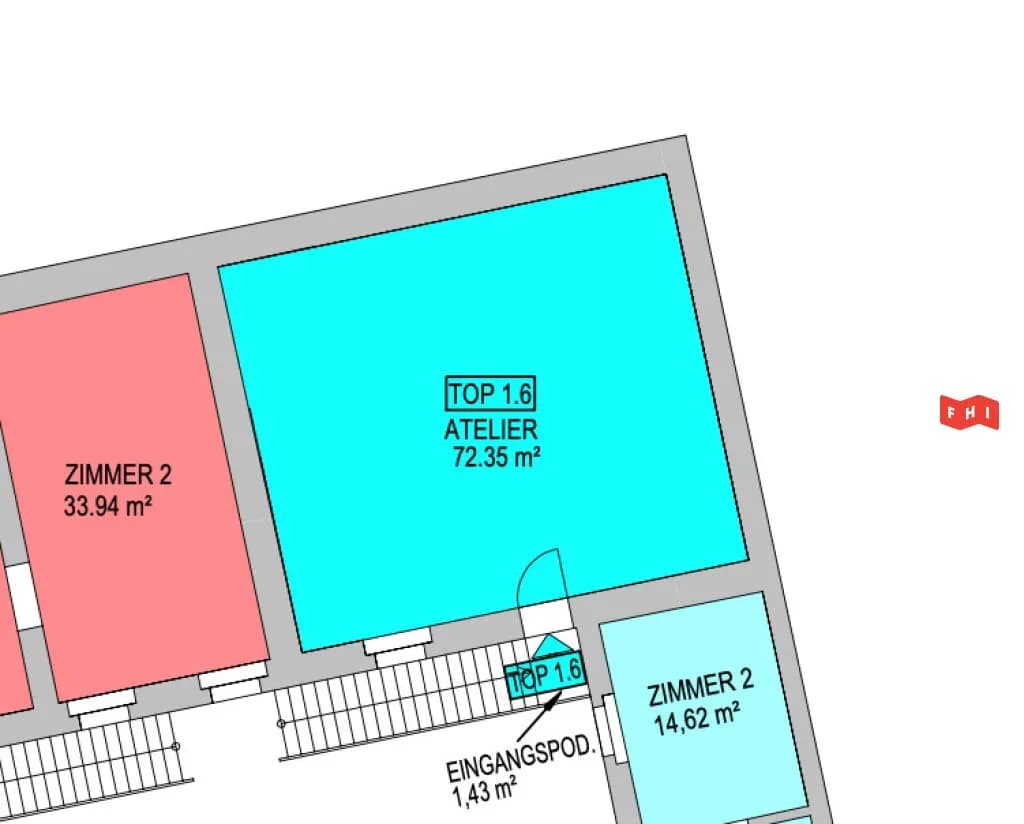 1-Zimmer-Gewerbeimmobilie kaufen in Klagenfurt – 72 m², € 85.000 – Bild 9 von 10