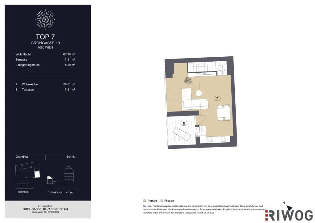 2-Zimmer-Wohnung kaufen in Wien – 63,9 m², € 640.000 – Bild 11 von 11