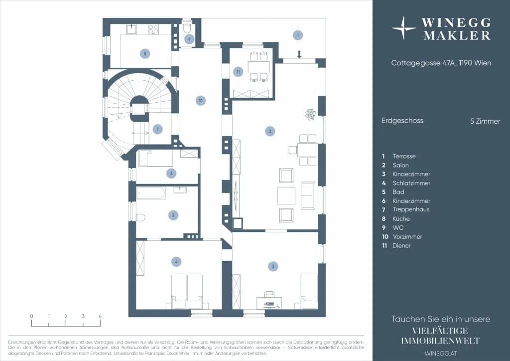 14-Zimmer-Immobilie kaufen in Wien – 380 m², € 4.500.000 – Bild 18 von 21