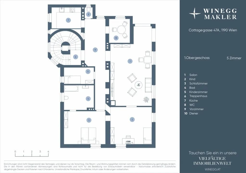 14-Zimmer-Immobilie kaufen in Wien – 380 m², € 4.500.000 – Bild 19 von 21