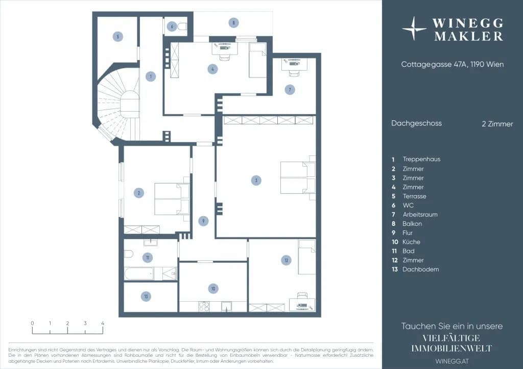 14-Zimmer-Immobilie kaufen in Wien – 380 m², € 4.500.000 – Bild 20 von 21