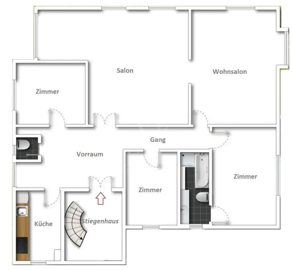 14-Zimmer-Immobilie kaufen in Wien – 380 m², € 4.500.000 – Bild 17 von 18