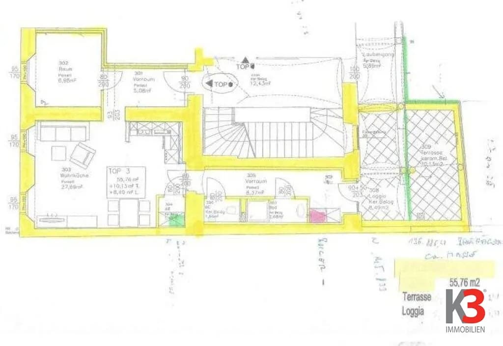 2-Zimmer-Wohnung kaufen in Klagenfurt – 64 m², € 298.000 – Bild 8 von 8