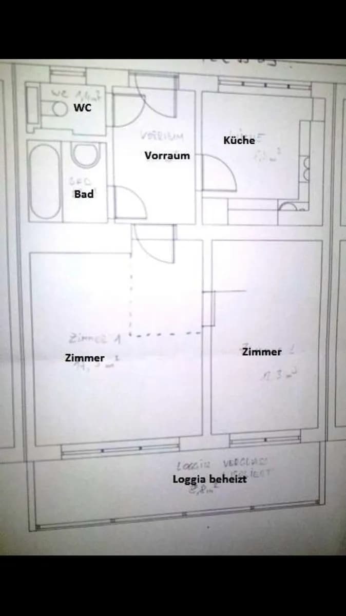 3-Zimmer-Wohnung mieten in Graz – 53 m², € 650 – Bild 9 von 9