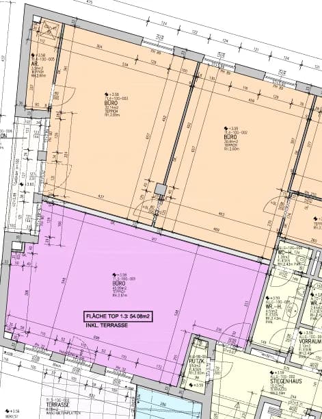 3-Zimmer-Gewerbeimmobilie mieten in Linz – 118 m², € 1.070