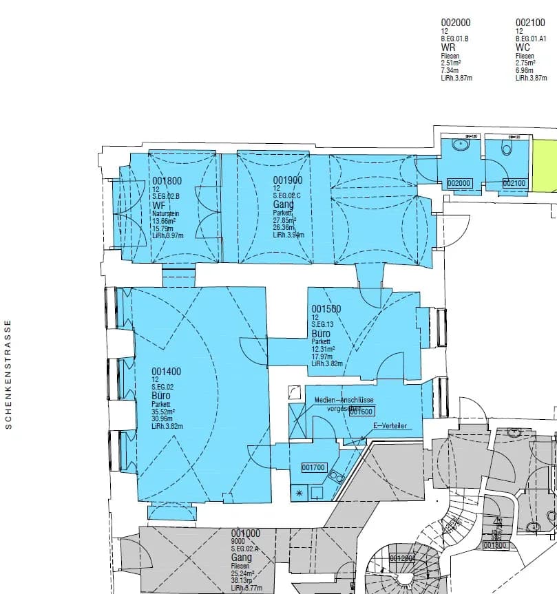 Gewerbeimmobilie mieten in Wien – 181 m², € 25 – Bild 12 von 13