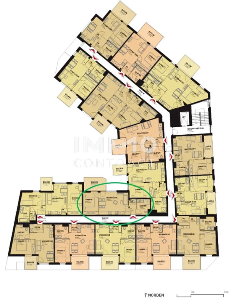 Wohnung mieten in Wien – 42,58 m², € 1.050 – Bild 20 von 20