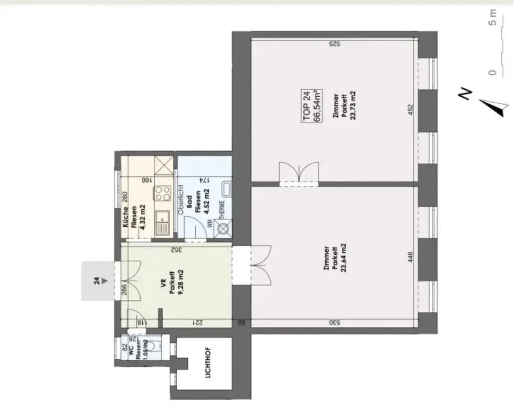 2-Zimmer-Wohnung kaufen in Wien – 66,54 m², € 399.000 – Bild 11 von 11