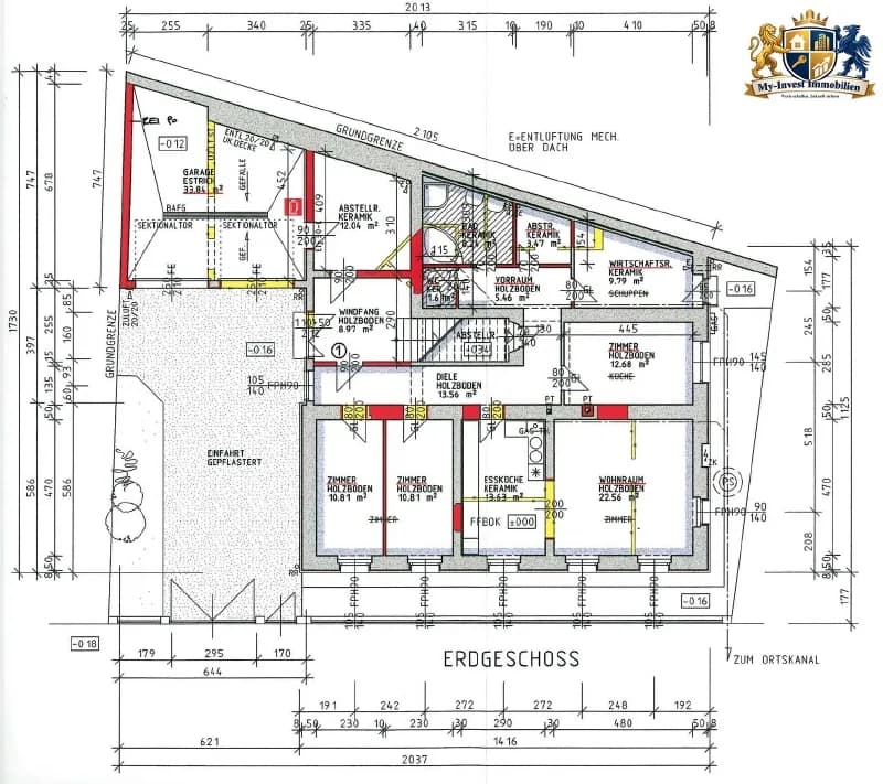 11-Zimmer-Gewerbeimmobilie kaufen in Baden – 233,7 m², € 535.000 – Bild 9 von 13