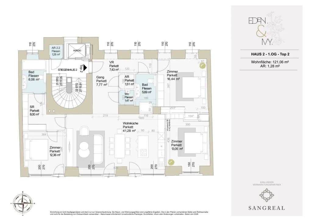 4-Zimmer-Wohnung kaufen in Wien – 121 m², € 998.000 – Bild 11 von 11